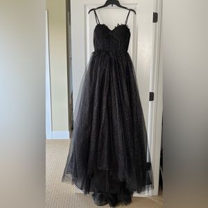 Black formal dress